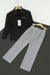 John Luven Black Embroidery Luxury Shirt Pant Combo