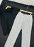 Mens Formal Black Shirt Grey Pant Combo